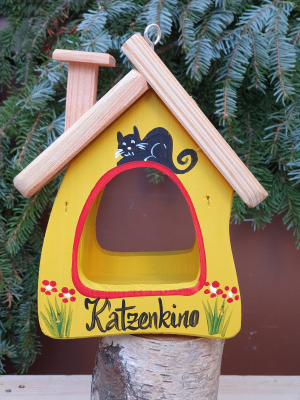 Futterhaus Die Futterstube - "Katzenkino"