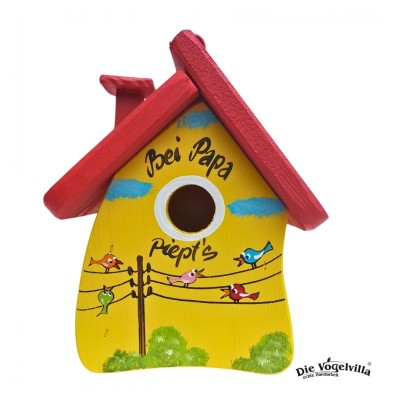 Nistkasten - Niststube „Bei Papa piept’s“