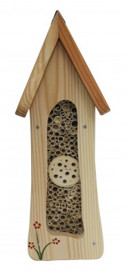 Insektenhaus "Insektenturm" Wandmontage klein