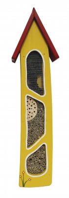 Insektenvilla Wandmontage, gelb
