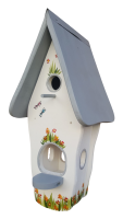 Kombiniertes Vogelhaus - Minivilla 1 Landhaus Kombiniertes Vogelhaus - Minivilla 1 Landhaus