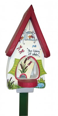 Futterhaus mit Silo - Futtervilla mini Das Leben ist schön!