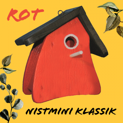 Prämienartikel Nistkasten - Nistkasten Nistmini Klassik rot