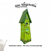 Nisttürmchen "Hier wird gezwitschert" Nisttürmchen "Hier wird gezwitschert"