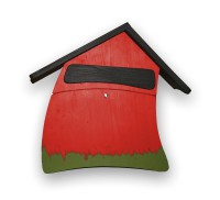 Postvilla gross, rot Postvilla gross, rot