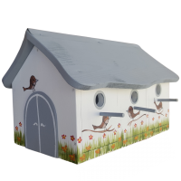 Nisthaus Spatzenscheune stehend Nisthaus Spatzenscheune stehend