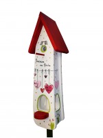 Kombiniertes Vogelhaus - Minivilla 2 Gemeinsam ins Glück! Kombiniertes Vogelhaus - Minivilla 2 Gemeinsam ins Glück!