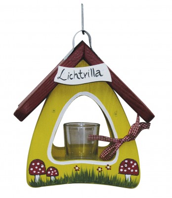 Lichtvilla Mini Pilze gelb