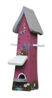 Futterhaus mit Silo - Futtertürmchen Gartenzauber Futterhaus mit Silo - Futtertürmchen Gartenzauber