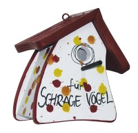 Nistkasten - Nistmini für schräge Vögel Nistkasten - Nistmini für schräge Vögel