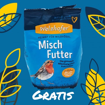 Bonus Welzhofer Mischfutter 1 Kg ab 70€