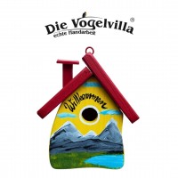 Nistkasten Niststube Berge "Willkommen" Nistkasten Niststube Berge "Willkommen"