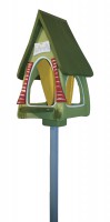 Kombiniertes Vogelhaus "Futter-&Badevilla 2in1" Kombiniertes Vogelhaus "Futter-&Badevilla 2in1"