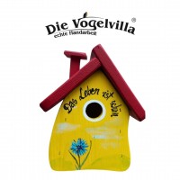 Nistkasten - Niststube "Das Leben ist schön" Nistkasten - Niststube "Das Leben ist schön"