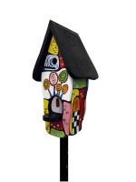 Kombiniertes Vogelhaus - Minivilla 1 Das Vogelvillahaus Kombiniertes Vogelhaus - Minivilla 1 Das Vogelvillahaus