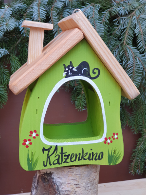 Futterhaus Die Futterstube - "Katzenkino"