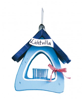 Lichtvilla mini, hellblau