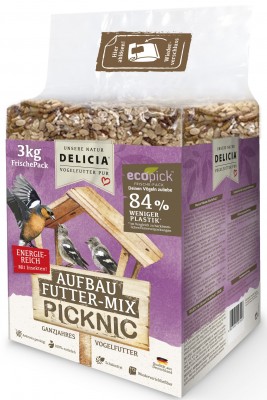 AUFBAU FUTTER-MIX PICKNIC - VAKUUMPACK 3,0 Kg