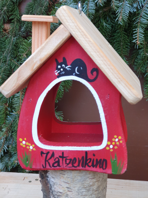 Futterhaus Die Futterstube - "Katzenkino"