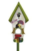 TentHome Vogelnest Aus Stroh - Natürliches Vogelhaus Zum Aufhängen