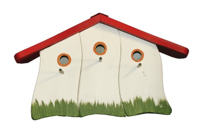 Reihenhaus stehend, weiß