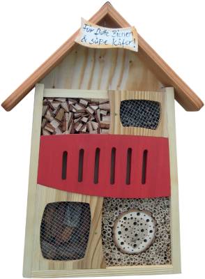 Insektenquartier groß "für flotte Bienen & süße Käfer"