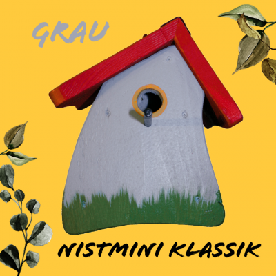 Prämienartikel Nistkasten - Nistkasten Nistmini Klassik grau