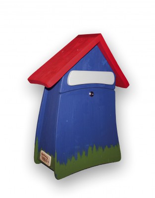 Postvilla mittel, blau