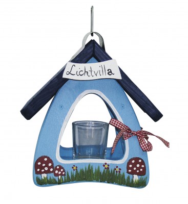 Lichtvilla Mini Pilze hellblau