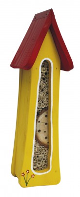 Insektenhaus "Insektenturm" Wandmontage mittel