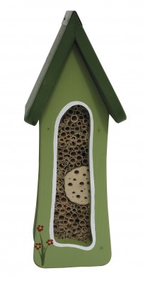 Insektenhaus "Insektenturm" Wandmontage klein