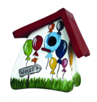 Nistkasten - Nistmini Wolke 7 weiß Nistkasten - Nistmini Wolke 7 weiß