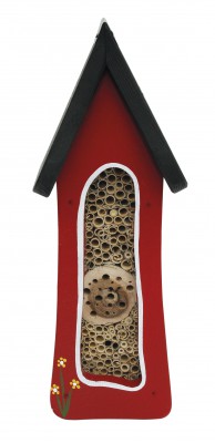 Insektenhaus "Insektenturm" Wandmontage klein