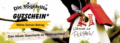 Vogelvilla Geschenk-Gutschein
