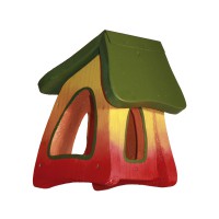 Futterhaus - Futtermini Regenbogen Futterhaus - Futtermini Regenbogen