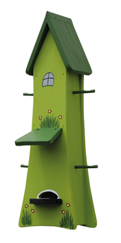 Futterturm groß kiwigrün