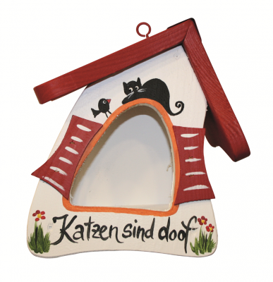 Futterhaus - Futtermini Katzen sind doof & Katerfrühstück