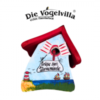 Nistkasten - Nistmini Strandlust "Grüße aus ..." - personlisierbar Nistkasten - Nistmini Strandlust "Grüße aus ..." - personlisierbar